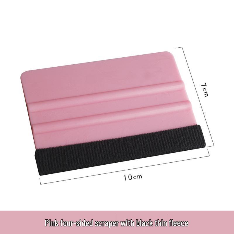 Car Color Change Film Squeegee with Felt Edge – Application Tool for Plastic and Advertising Films