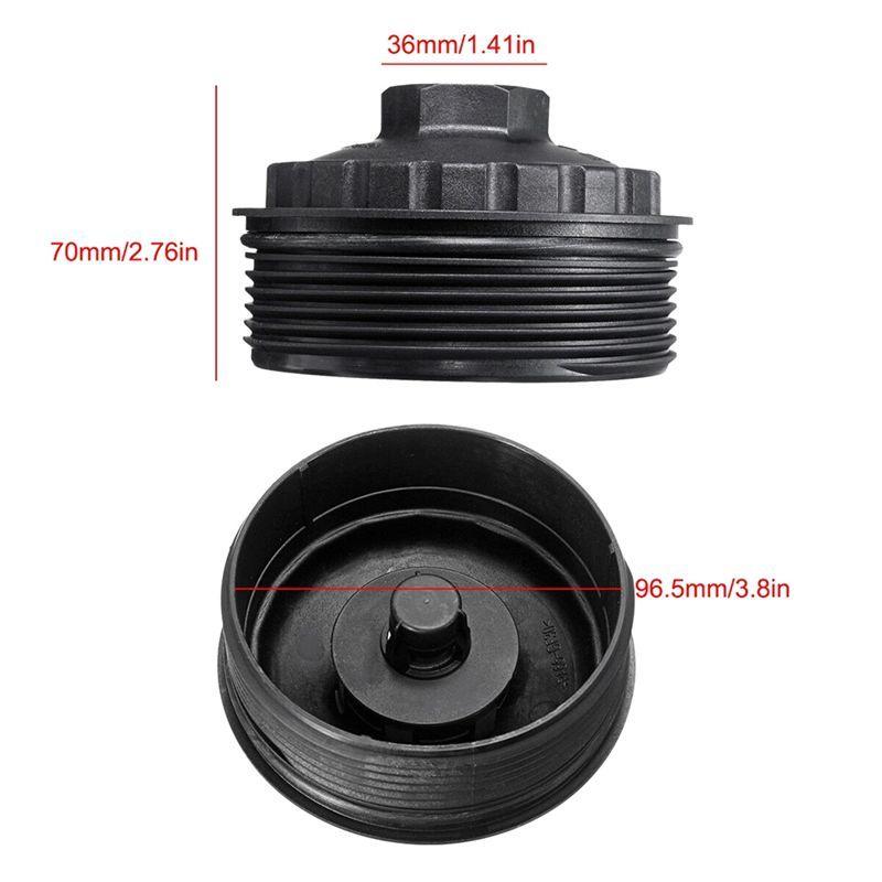H5-Oil Filter Cover Cap With Gasket For Ford Transit MK6 Mondeo MK3 2.0 2.2 TDCI 1203004