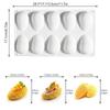 4 6 12-Cell Pistachios Design Silicone Chocolate Mold Food Grade Mousse Cake Mould Kitchen Bakeware Party Dessert Baking Tools