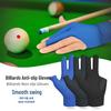 Lightweight, breathable, non-slip three-finger gloves for men and women, perfect billiards/pool hand protectors.