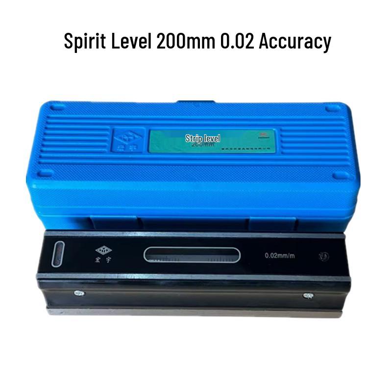 Shanghai Huliang High-Precision Mechanical Bubble Leveling Ruler for Industrial Machine Tools