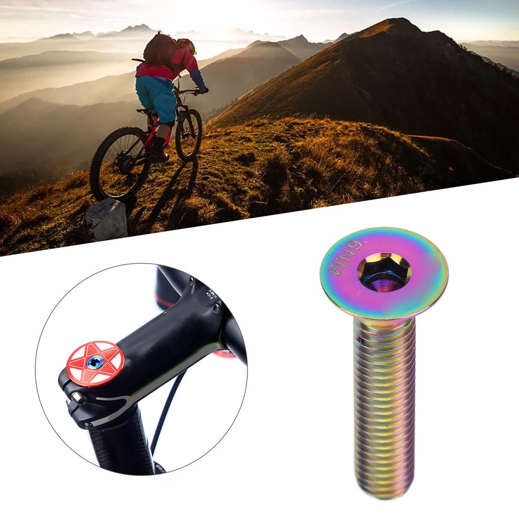   Headset Stem Top   Fixing   M6x30mm Bike Stem   Screw   Alloy for Bike Repair