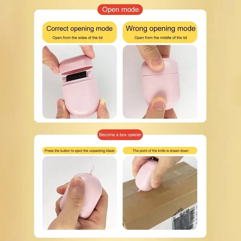 Privacy Seal Roller Ceramic Blade Theft Protection Roller Stamp for Privacy Confidential Data Guard Your Security Stamp Roller