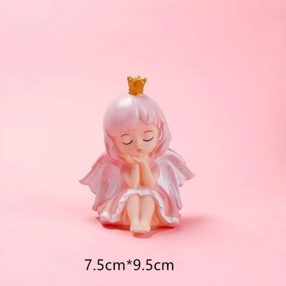 Event & Party PVC Anime Figure Cake Topper DIY Barking Angel Cake Topper Girl Cake Decorating Supplies Cake Decorate Home