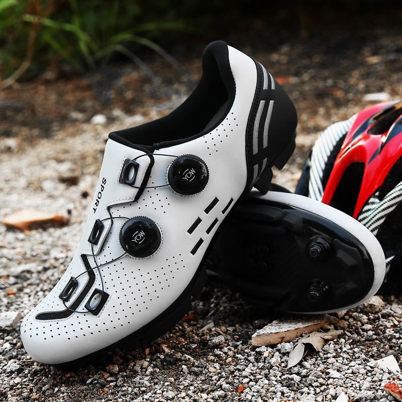 Unisex Road Cycling Shoes With Clipless Cleat Compatibility Lightweight Breathable Fit Outdoor Bike Riding
