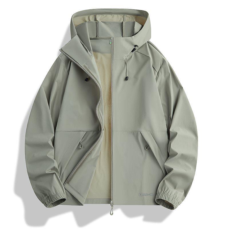 Unisex Windproof Waterproof Quick-Dry Sun Protection Jacket for Outdoor Sports and Fishing