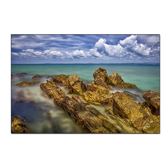 Sonnenaufgang, Meereslandschaft, Strand, Leinwandgemälde, moderne Poster und Drucke, Cuadros, Wandkunst, Bilder, Wohnzimmer, Heimdekoration, ohne Rahmen, ohne Rahmen