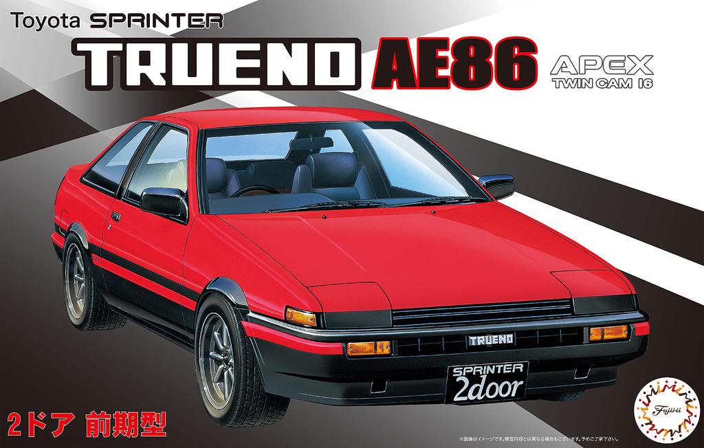 Fujimi Models ID183 AE86 Trueno early 1/24 (2-door GT/APEX model) ID-183