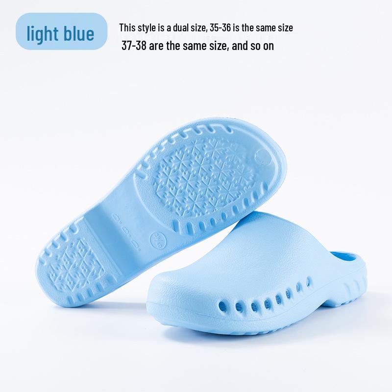 Surgical Non-Slip Closed-Toe Clogs for Operating Room & Laboratory Use