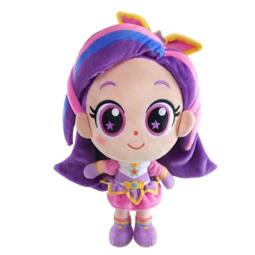 Mimi World Rainbow Bubble Gem Purple Star, Red Ruby, Indigo Keen 25cm Plush Toy