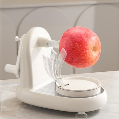 Fruit Peeler Slicer with Stainless Steel Blade Suction Base Ergonomic Handle Manual Rotating Vegetable Fruit Peeling Machine Kitchen Gadgets