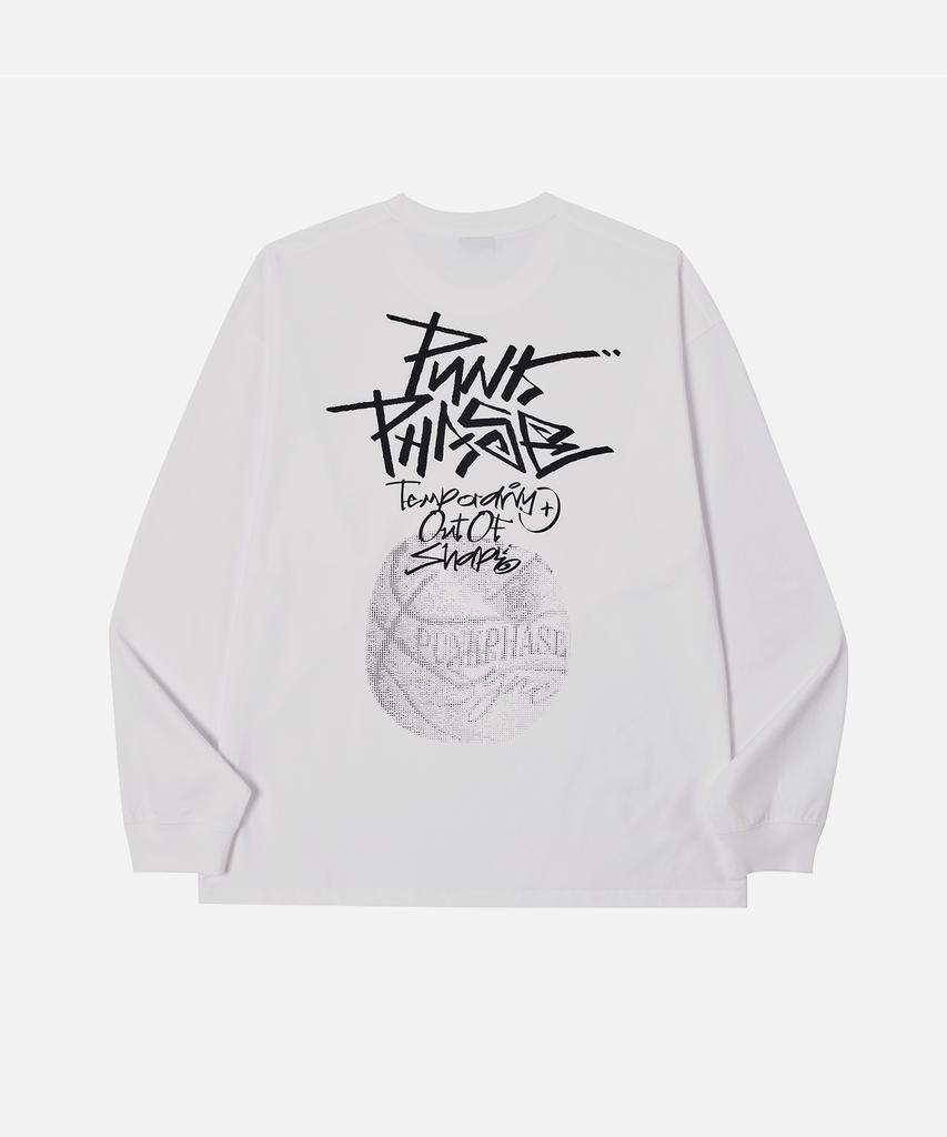 Peongkeupeijeu Ascii Ball L/S Tee Off White