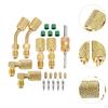 R410A Adapters Kit Charging Vacuum Port Adapter