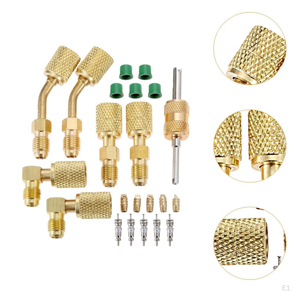 R410A Adapters Kit Charging Vacuum Port Adapter