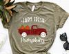 Farm Fresh Pumpkins Shirt, Farm Fresh Truck T-Shirt, Cute Farm Fresh Pumpkin Tee, Harvest Shirt, Thanksgiving Farm Shirt, Fall Season Shirts