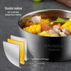 Meichu 316 Stainless Steel Double-Insulated Bowl