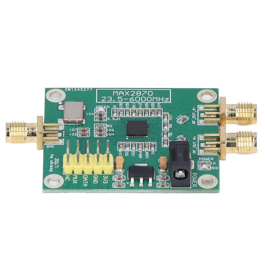 MAX2870 RF Signal Source Module Signal Generator Board USB 5V Power Supply 23.5‑6000Mhz