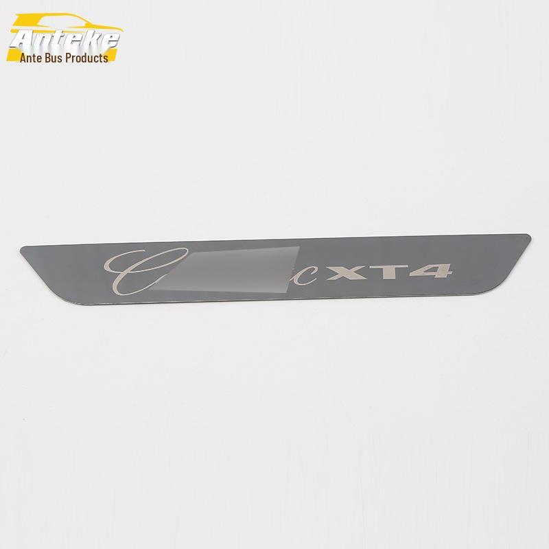 Stainless Steel XT4 Rear Guard Plate & Trunk Protection Pedal
