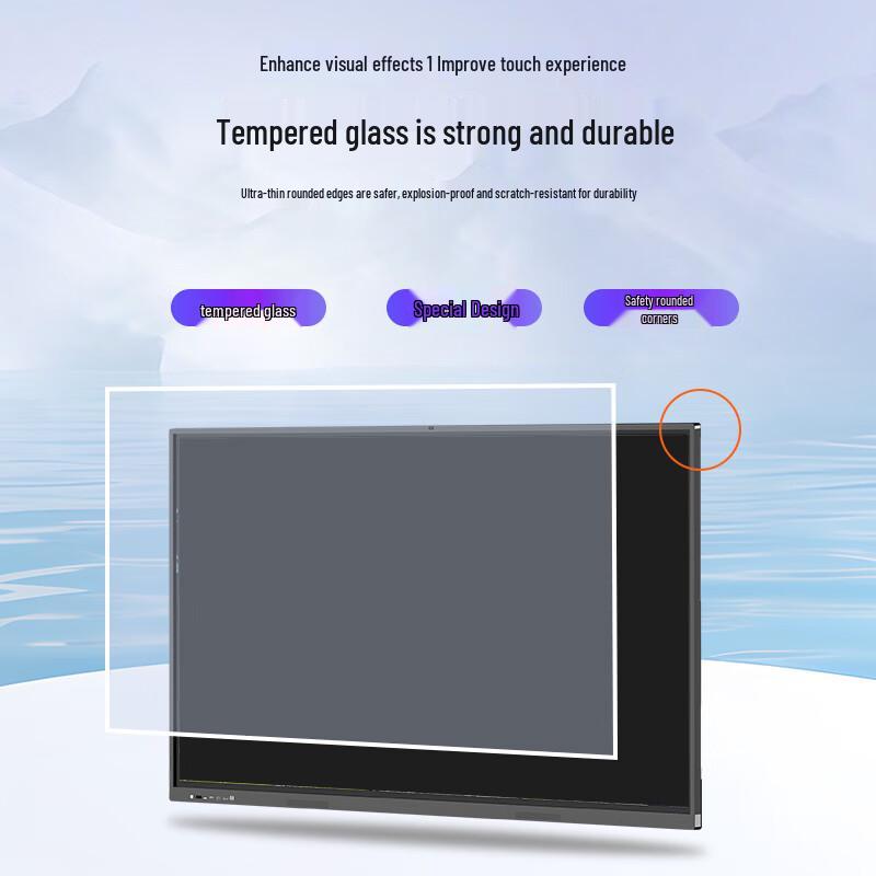 Zhouyi Interactive Flat Panel Mobile Stand CN plug (adapter included)