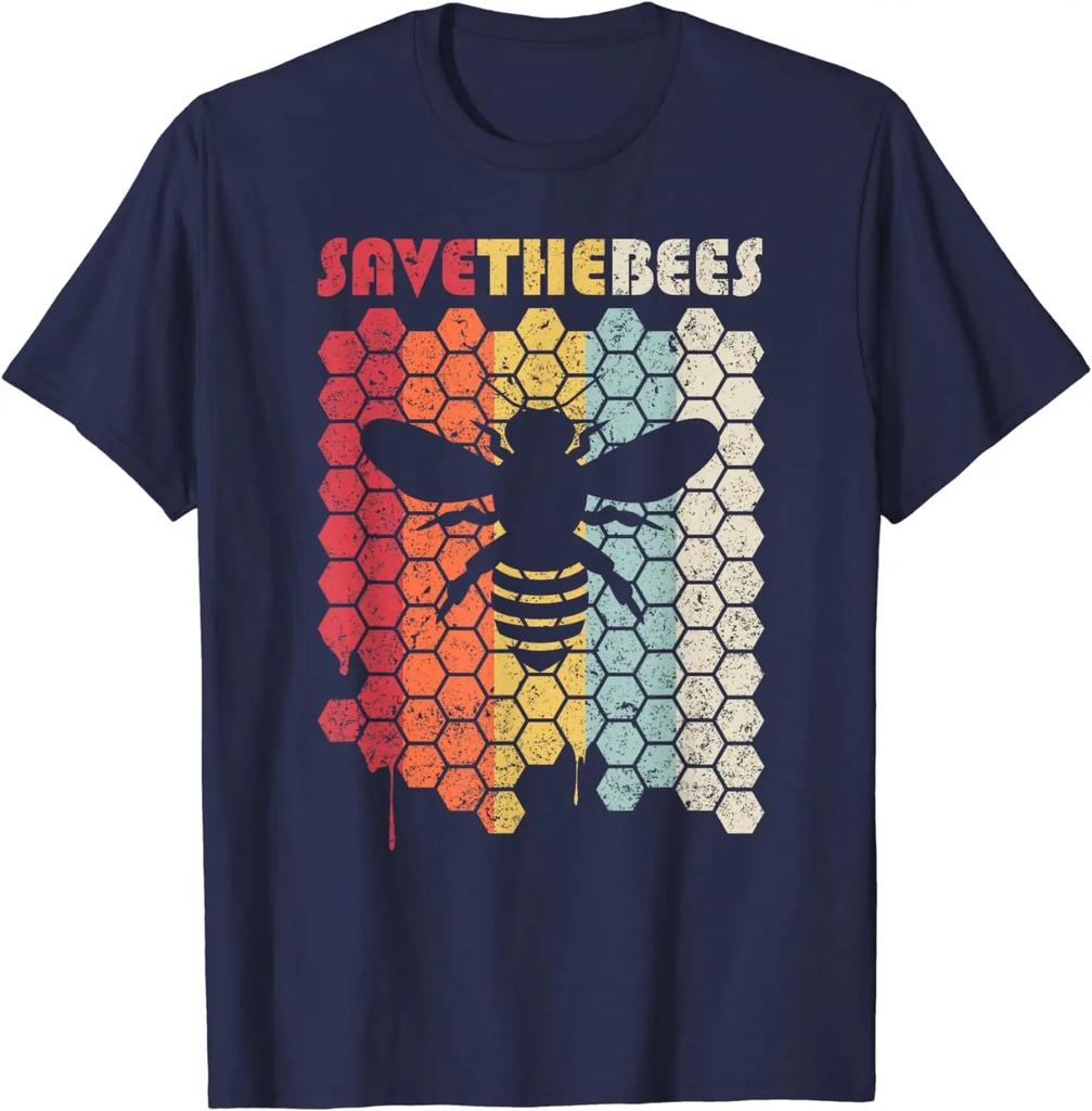 Save The Bees Shirt. Retro Style Climate Change T-Shirt
