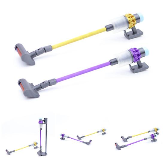 Mini Aspirapolvere Scala 1/12 Modello Realistico di Aspirapolvere Mini Aspirapolvere per Bambole per Collezionisti Gioco Immaginativo Accessorio per Casa delle Bambole