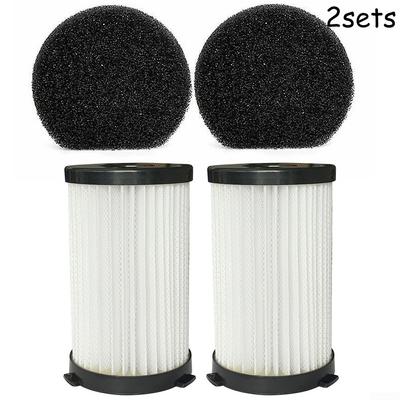 2 Sets Replacement Filter Sponge Kits For MooSoo D600/D601 Corded Vacuum Cleaner