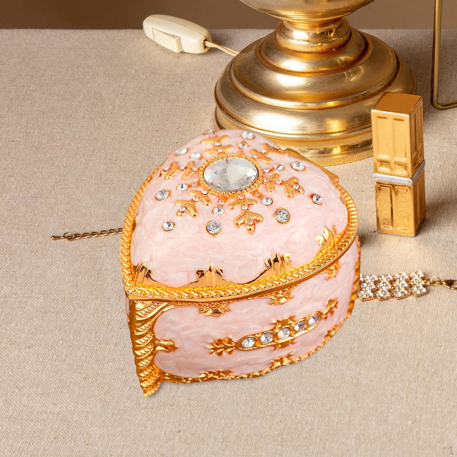 

Шкатулка для драгоценностей, антикварный органайзер, многофункциональный домашний декор, шкатулка для колец, безделушка для подвески Type 2