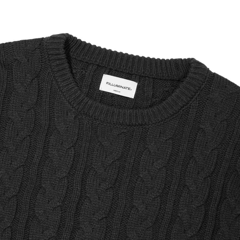 FILLUMINATE Mellow Round Knit - Black