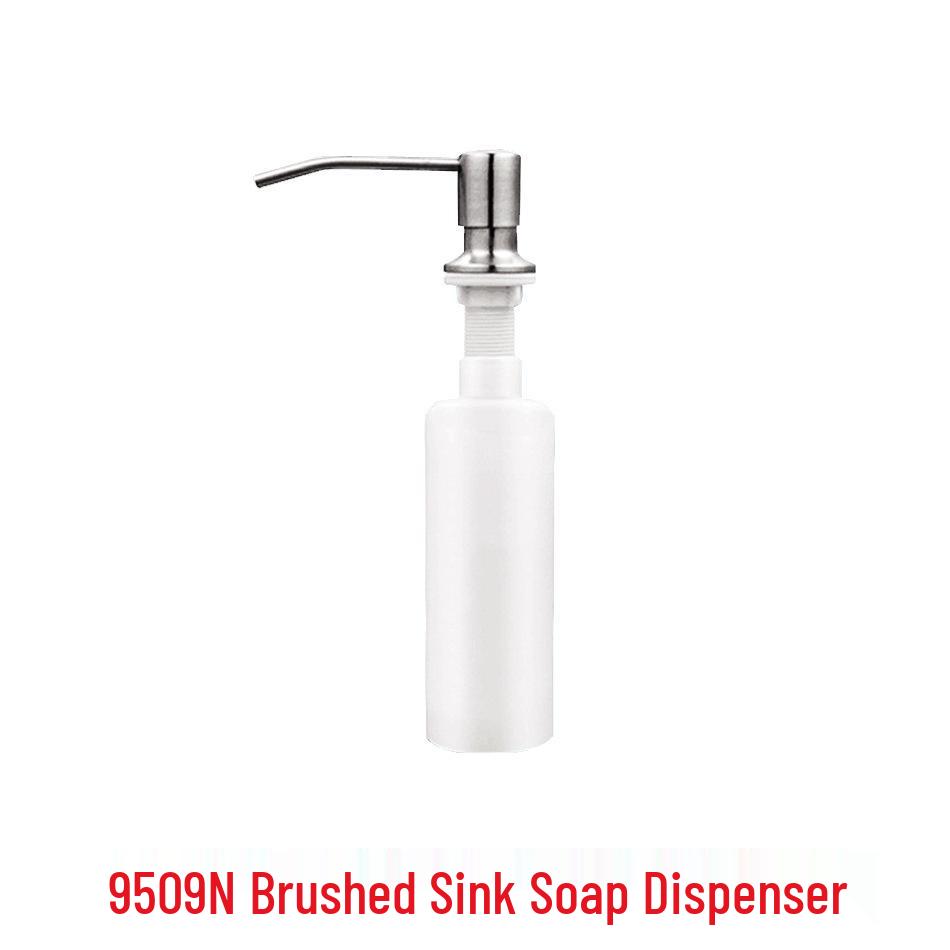 Stainless Steel Kitchen Sink Soap Dispenser with Extension Tube