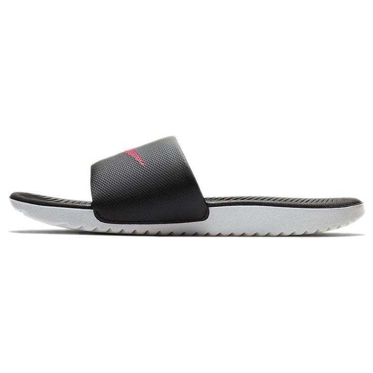 (WMNS) Nike Kawa Black White Pink Slippers Women s 834588-060 EU 38