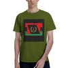 Copy of Black American Heritage Flag Men TShirt Oversized T Shirts Mens Crew Neck Cotton Tees Short Summer Male