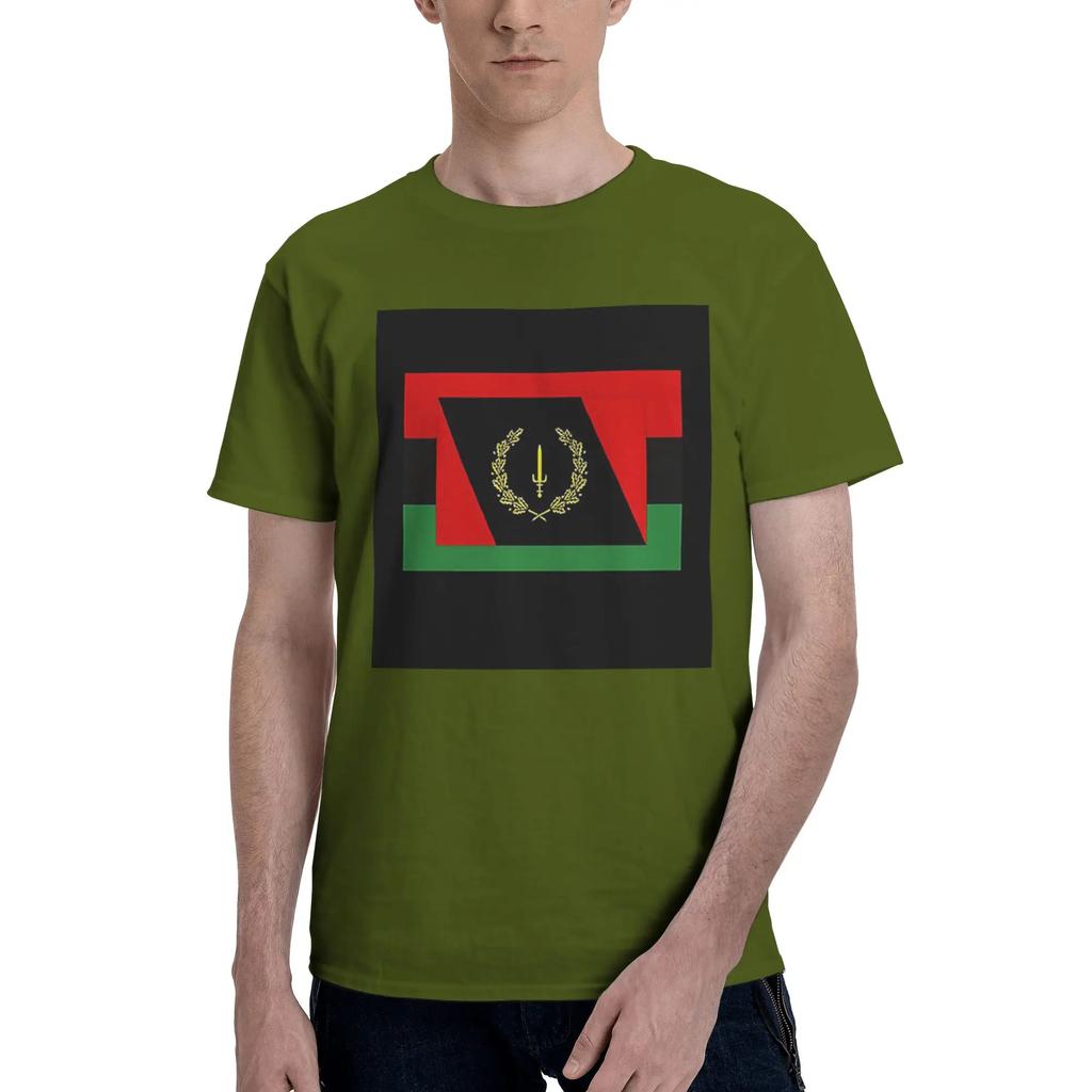 Copy of Black American Heritage Flag Men TShirt Oversized T Shirts Mens Crew Neck Cotton Tees Short Summer Male