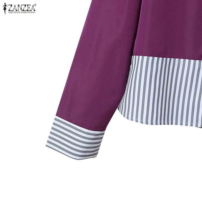 ZANZEA Women Long Sleeve Blouse and Long Skirts Vintage Two Piece Suit Sets