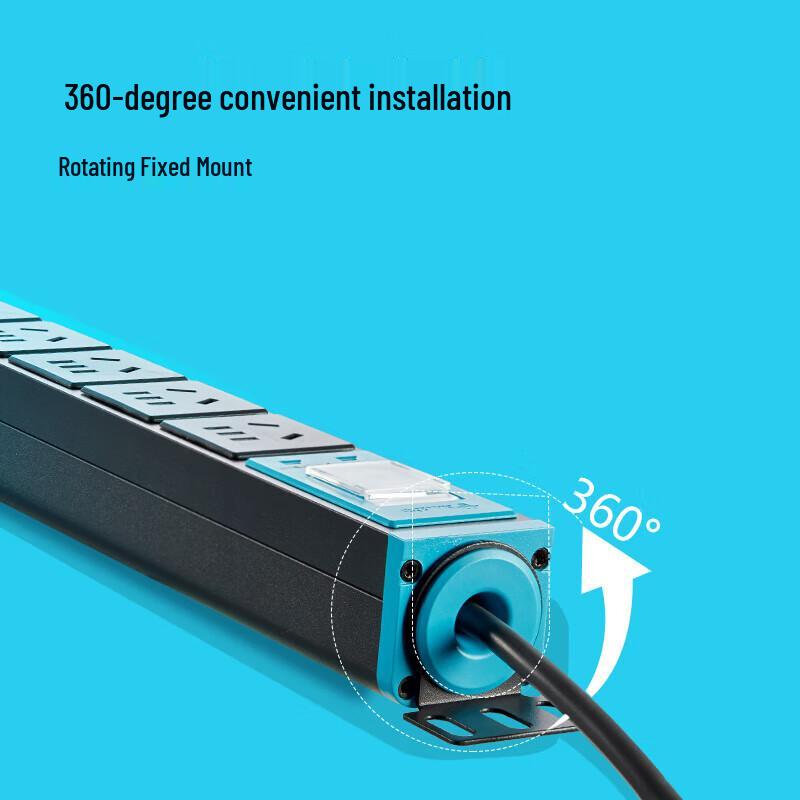 BULL PDU Surge Protector Power Strip CN plug (adapter included)