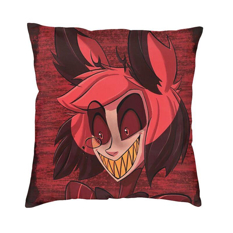 Hazbins Anime Animation Hotel Square Pillow Cover Decoration Cushion Cover Throw Pillow For Car Double-Sided Printing