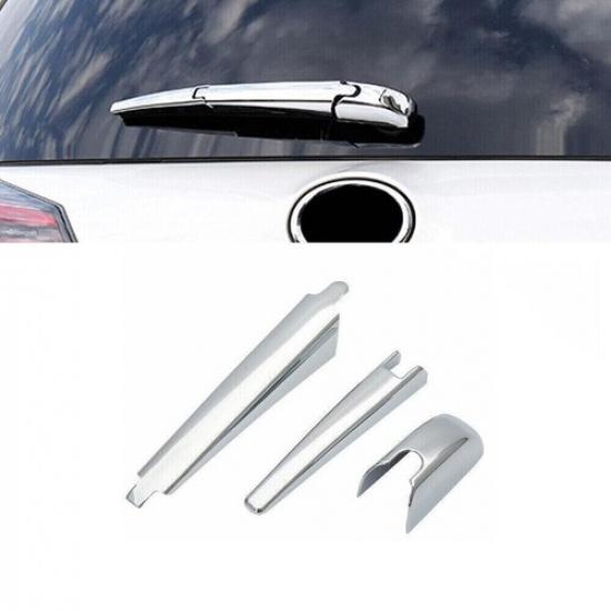 For Toyota RAV4 2013-2018 Chrome Car Rear Window Rain Wiper Blade Cover Trim cap