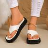 Platform Slippers Women Casual Summer Fashion Shoes Women Non-slip Increase Home Slippers Lightweight Sandals Slides Women