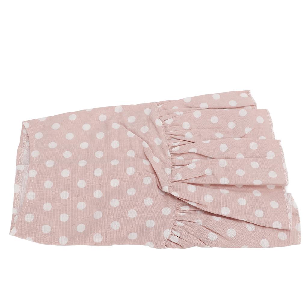 Pet Dot Dress Breathable Comfortable Dog Summer Skirt for Daily Wear Wedding Birthday Party
