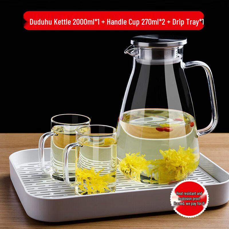 Sichun Heat-Resistant Glass Kettle Set