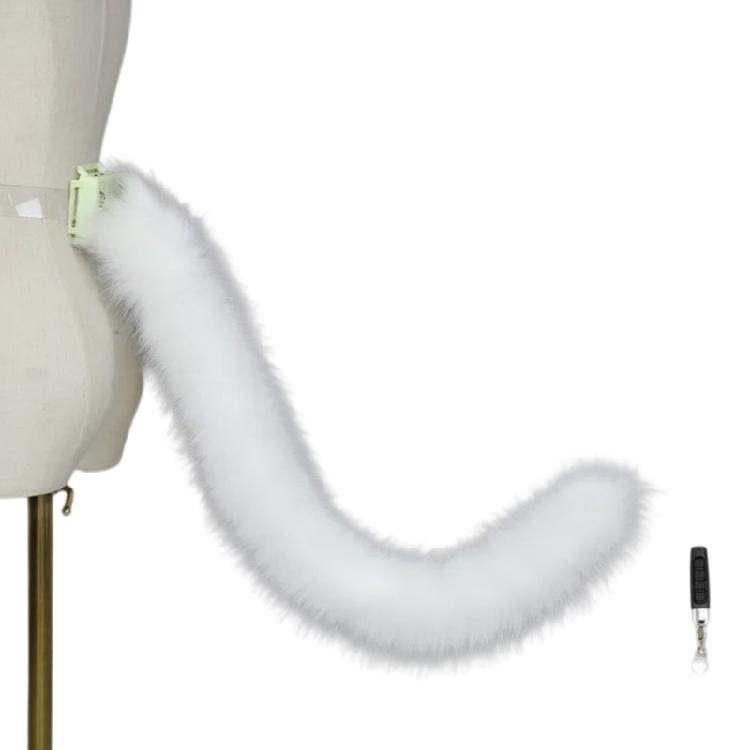 Electric Movable Wolf Cats Tail Animal Cosplays Costume Faux Furs Animal Tail