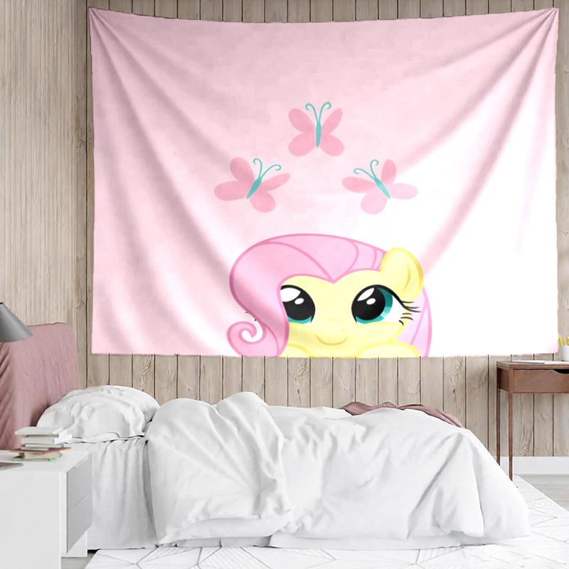 Little Pony Wall Hanging Tapestry Wall Cloth Tapestries Decor Wall Bedroom Decoration