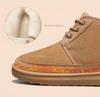 Men's High Top Non-Slip Snow Boots with Velvet Lining - Warm and Casual Winter Footwear