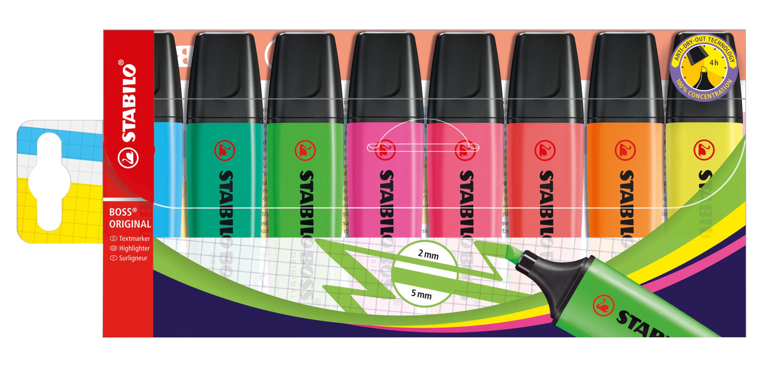 

STABILO BOSS Set [BOSS] 8-Color Set 70-8