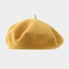 Solid Color Wool Beret Girls Winter Versatile Bud Hat Japanese Literary and Retro Painter Hat