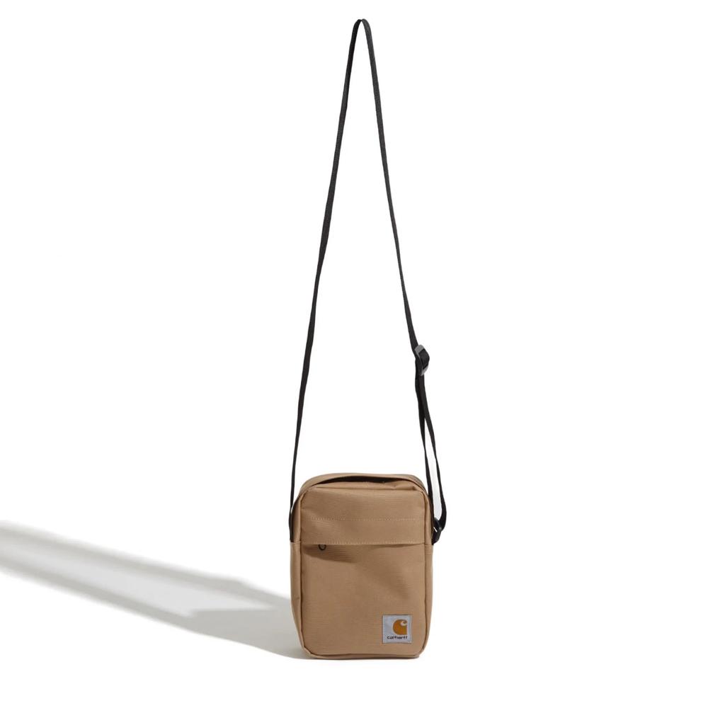 New Carhartt WIP Recycled Polyester And Canvas Camera Bag, Canvas Bag, Shoulder Bag, Crossbody Bag Regular Unisex Khaki I031582-07E