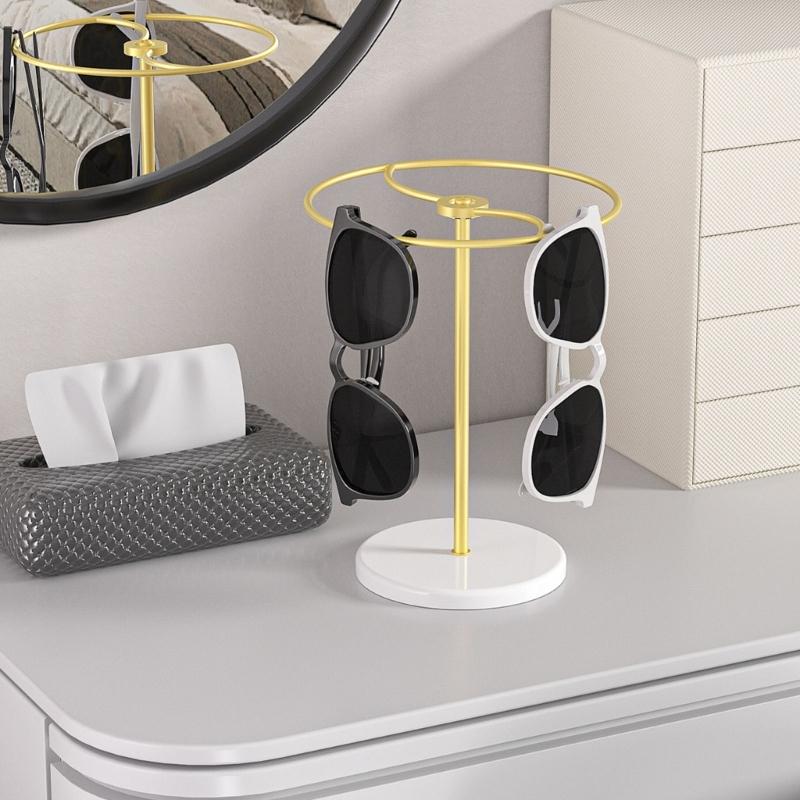360 Degree Metal Eyeglass And Sunglasses Display Stand Featuring Sturdy Construction Modern Design For Secure Showcase