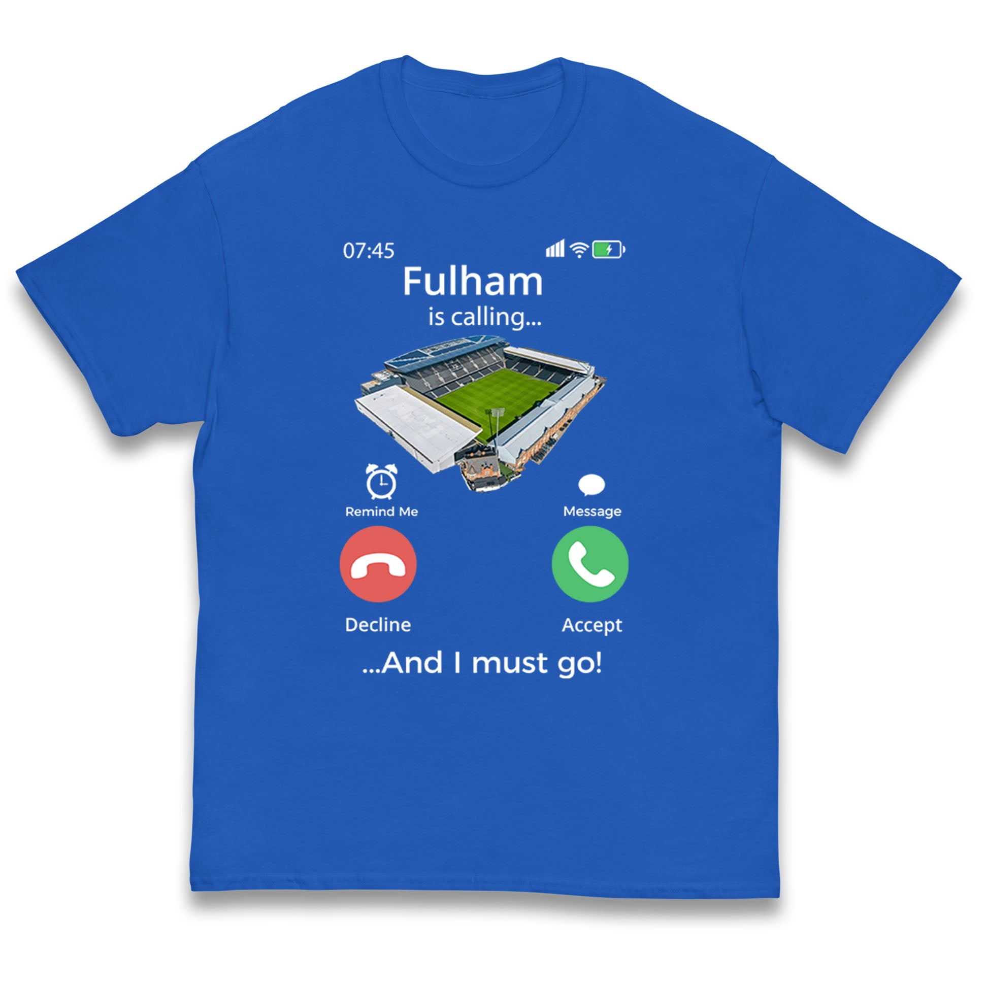 Fulham Football Kids T Shirt Fulham Is Calling Top 150