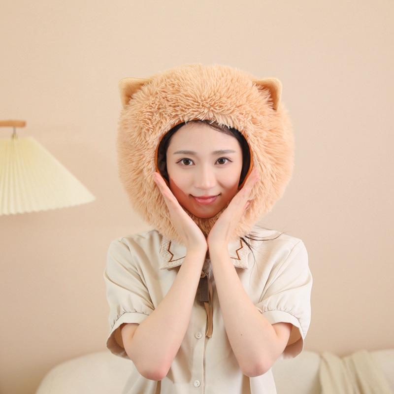 

Круглый головной убор льва, шляпа, фотореквизит, фотореквизит, мультяшный головной убор, реквизит для выступлений 38*32CM0.18kg