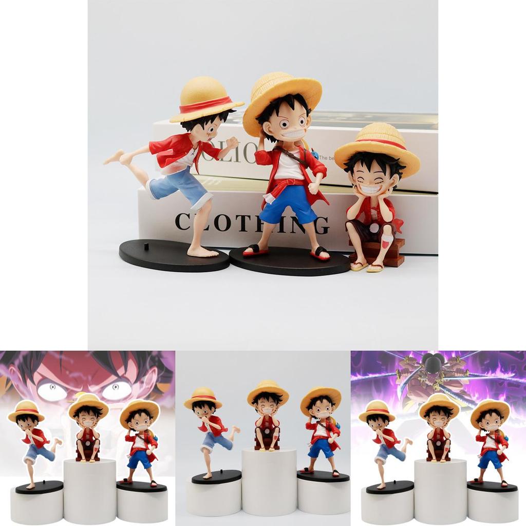 Delightful Childlike Luffy Statue From One Piece Collection For Anime Enthusiasts