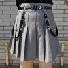 Metal Waist Chain Punk JK Leg Loop Personality Skirt Belt  Women